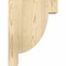 Ekena Millwork Alpine Rough Sawn Corbel, Douglas Fir, 6"W x 12"D x 16"H COR06X12X16ALP00RDF - alternate 2